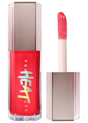 Блиск - плампер  для губ fenty beauty by rihanna gloss bomb heat universal lip luminizer + plumper, hot cherry2 фото