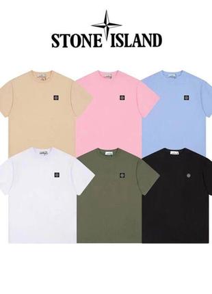 Футболка stone island program patch