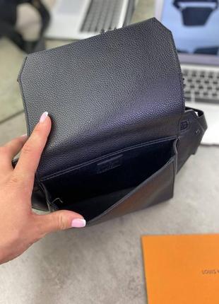 Бананка черная louis vuitton black aerogram c7435 фото