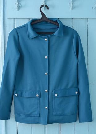 Стильный пиджак, блейзер, кардиган. ткань дайвинг2 фото
