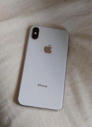 Iphone x silver 64gb