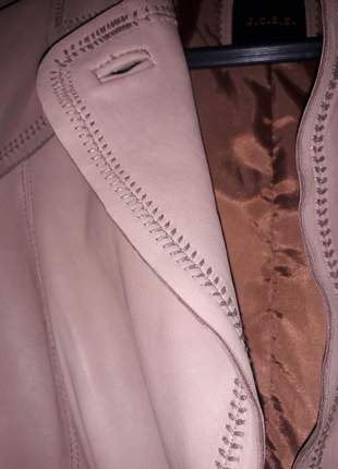 Шкіряний піджак з дуже ніжної шкіри. новий.3 фото