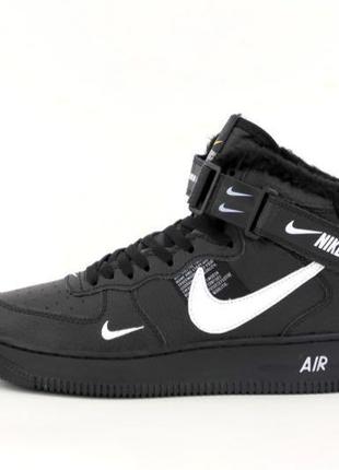 Чоловічі кросівки nike air force 1 mid winter.зима1 фото