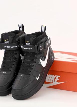 Чоловічі кросівки nike air force 1 mid winter.зима5 фото