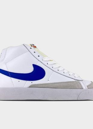 Nike blazer mid '77 white blue.