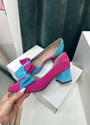 Зручні туфельки на невисокому підборі