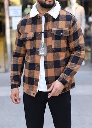 Сорочка з хутром selection, помаранчева