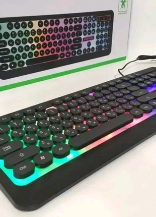 Клавиатура проводная игровая с подсветкой m300