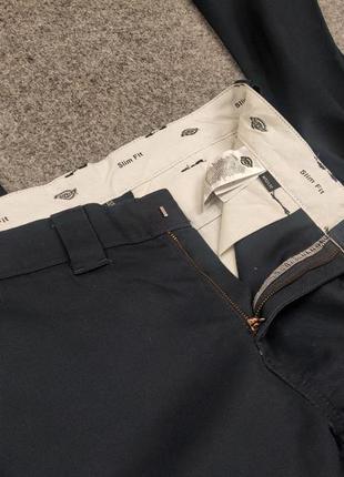 Классические повседневные мужские брюки оригинал dickies 872 темно синие8 фото
