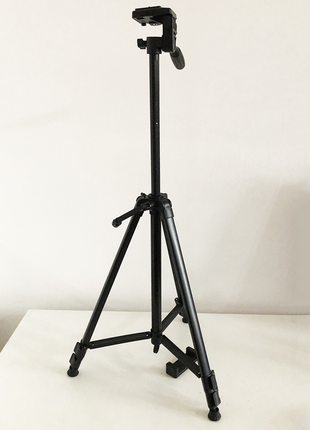 Штатив для цифрової камери tripod selfie, чорний 380a