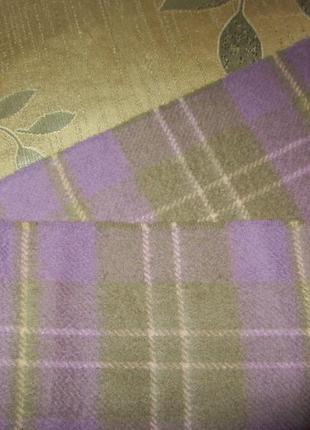 Johnston cashmere scotland кашемировый шарф 100% кашемир5 фото
