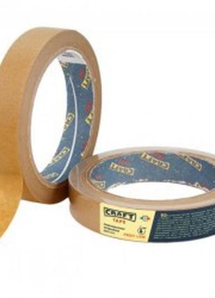 Автомалярна стрічка craft tape 110°c 38мм х 50м коричнева1 фото