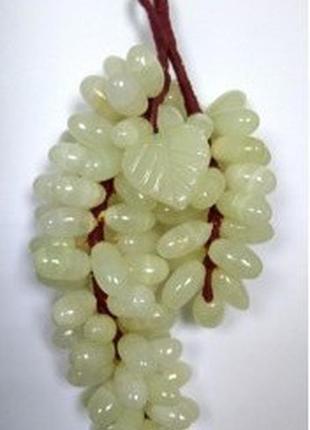 Грошня винограду з натурального каменю оніксу2 фото
