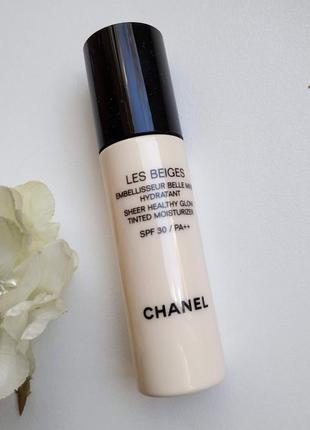 Увлажняющий флюид chanel les beiges sheer healthy glow tinted moisturizer