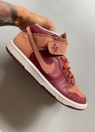 Кросівки nike dunk mid pro sb1 фото