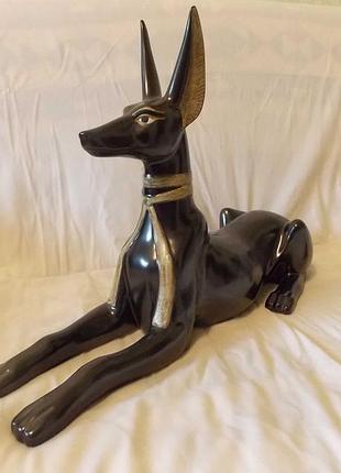 Анубіс великий, фарфор lladro іспанія.