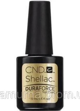 Cnd shellac duraforce top coat 15ml