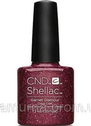 Cnd shellac garnet glamour1 фото