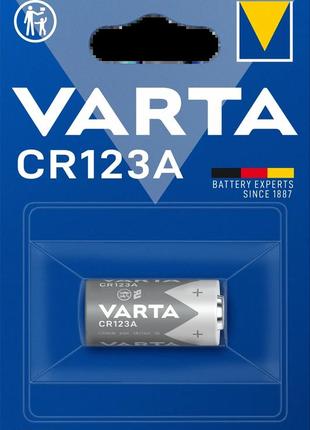 Литиевая батарейка varta cr123a