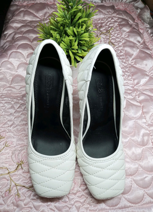 Туфлі весільні білі 35р3 фото