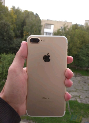 Iphone 7+ gold 256gb neverlock