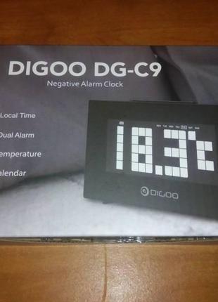 Настільні годинники з підсвічуванням digoo dg-c92 фото