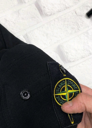 Джогери stone island black cotton7 фото