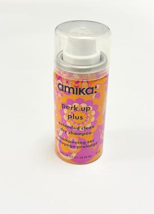 Сухий шампунь amika perk up plus dry shampoo, 28 ml1 фото