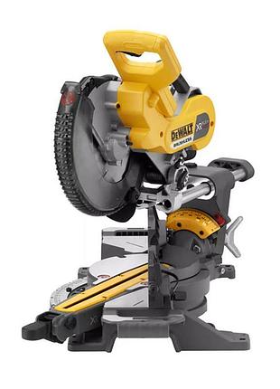 Пила торцювальна акумуляторна безщіткова dewalt dcs727t2