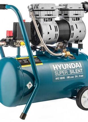 Безмасляный компрессор hyundai hyc 1824s
