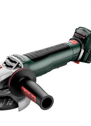 Аккумуляторная болгарка metabo wpb 18 lt bl 11-125 q 613059840