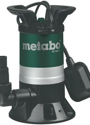 Погружной насос для грязной воды metabo ps 7500 s 0250750000