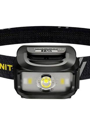 Фонарь налобный nitecore nu35 (cree xp-g3 s3 + red led, 460 люм)