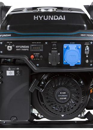 Генератор бензиновый hyundai hhy 7050fe
