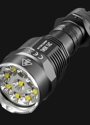 Ліхтар nitecore tm9k pro (3xnitelab uhi 40 max, 9900 люмен, 6 режимів, usb type-c)