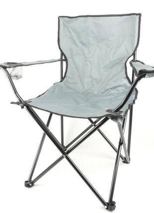 Кемпінговий стілець із підсклянником, стілець для риболовлі, походу, пікніка. складане туристичне крісло2 фото