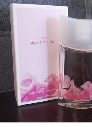 Avon soft musk туалетная вода