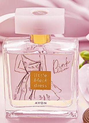 Парфюмерная вода avon little black dress pink edition 50 ml