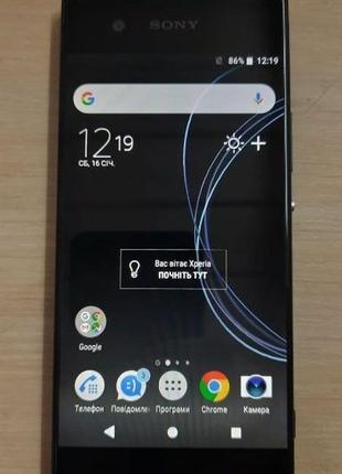 Смартфон sony xperia xa1 3/32 black