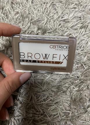 Catrice brow fix soap stylist воск для бровей3 фото