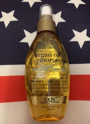 Профессиональный спрей для восстановления волос argan oil of morocco ogx usa3 фото