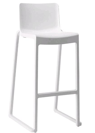 Італійський барний стілець kasar в білому кольорі (новинка)