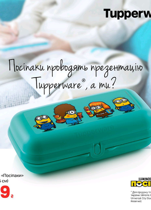 Ланчбокс посіпаки 23*12*7,5 см тапервер