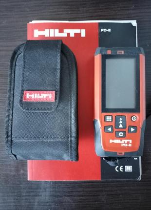 Далекомір hilti pd-e