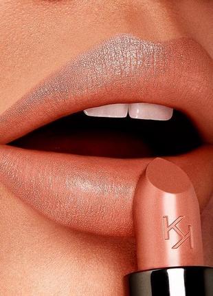 Інтенсивна кремова губна помада gossamer emotion від kiko milano4 фото