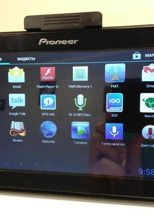 Gps навігатор pioneer 7 '' hd, android! + wi-fi! tir, adr європа