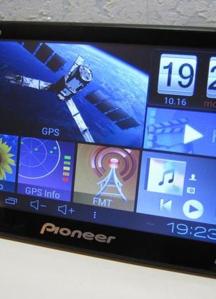Автомобільний gps навігатор pioneer 7” hd,android! wi-fi! tir,adr
