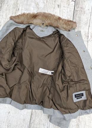 Massimo dutti шикарная куртка с утеплителем 100% оригинал (tommy hilfiger)6 фото