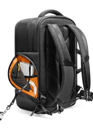 Рюкзак tomtoc techpack-t73 x-pac laptop backpack black 15.6 inch/30l (t73m1d1)8 фото