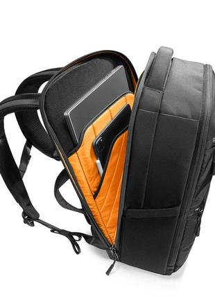 Рюкзак tomtoc techpack-t73 x-pac laptop backpack black 15.6 inch/30l (t73m1d1)7 фото